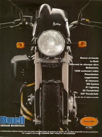 1996 pubblicità Buell Carlo Talamo Numero Uno