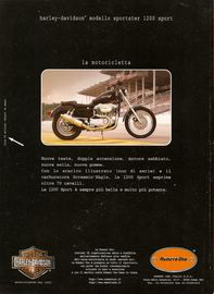 1997 pubblicit Harley Davidson Carlo Talamo Numero Uno