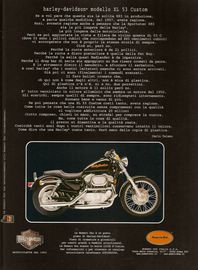 1998 pubblicit Harley Davidson Carlo Talamo Numero Uno