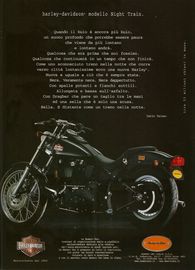 1998 pubblicit Harley Davidson Carlo Talamo Numero Uno