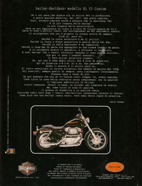 1998 pubblicit Harley Davidson Carlo Talamo Numero Uno