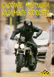 1998 pubblicit Triumph Speed Triple Carlo Talamo Numero Uno