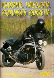 1998 pubblicit Triumph Speed Triple Carlo Talamo Numero Uno