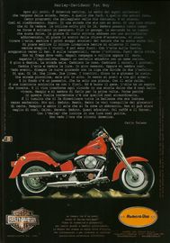 1999 pubblicit Harley Davidson Carlo Talamo Numero Uno