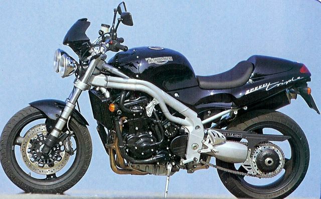 1999 Triumph Speed Triple senza rinvio cambio