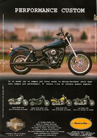 2000 pubblicità Harley Davidson Carlo Talamo Numero Uno
