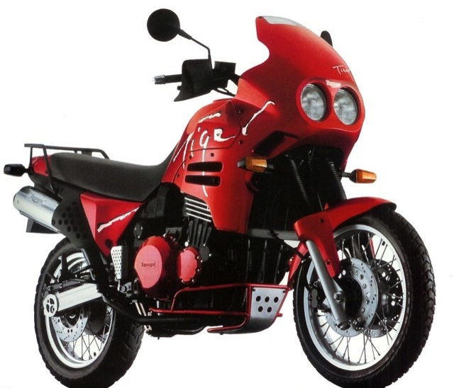 1993 Triumph Tiger Pimento Red