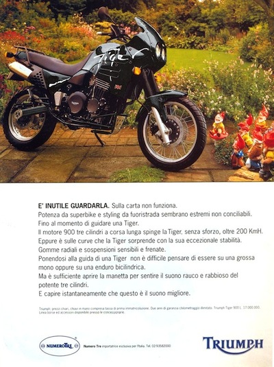 Pubblicit Tiger 1994