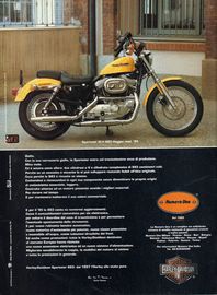 1995 pubblicità Harley Davidson Carlo Talamo Numero Uno