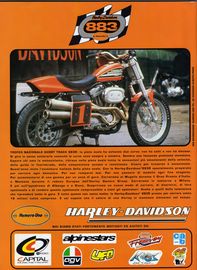 1997 pubblicità Harley Davidson Carlo Talamo Numero Uno