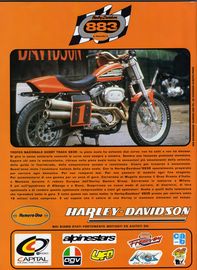 1997 pubblicit Harley Davidson Carlo Talamo Numero Uno