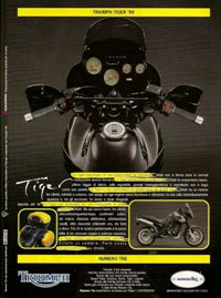 1999 Pubblicità Triumph Tiger