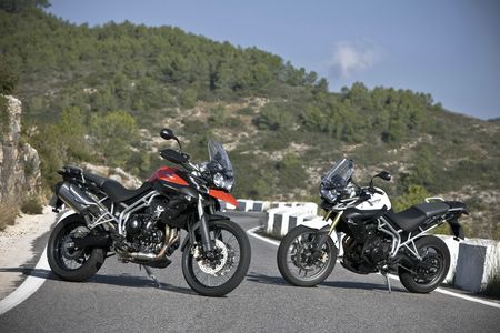 2010 Triumph Tiger 800 e Tiger 800XC