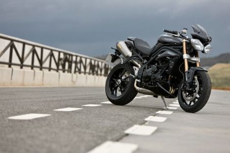 2010 Triumph Speed Triple Lancio Stampa Ascari Spagna