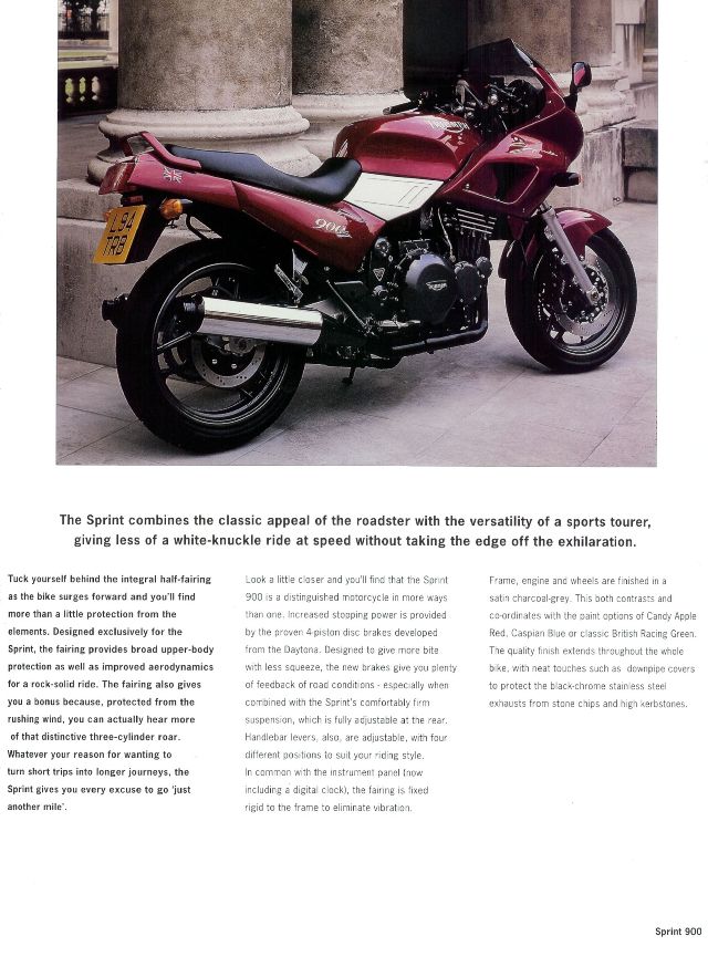 1994 Triumph Sprint 900