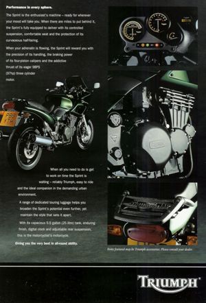 1997 Triumph Sprint 900