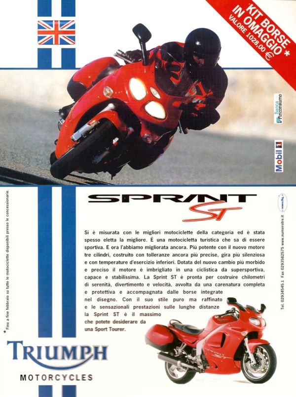 Triumph Sprint ST Superwheels