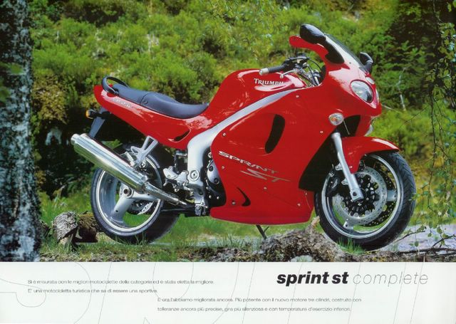 Triumph Sprint ST Superwheels