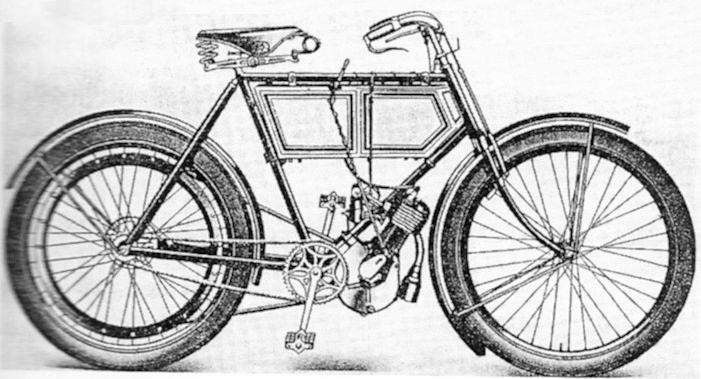 1902 First Triumph Motorcycle