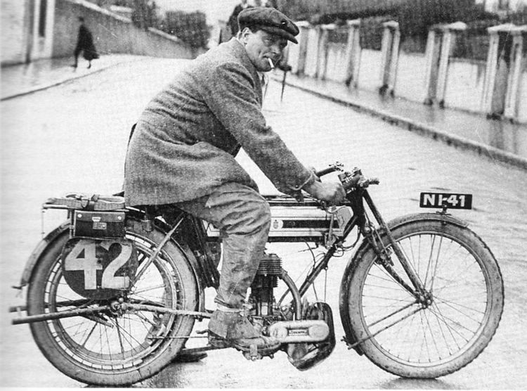 1912 Triumph Percy Butler Tourist Trophy Man