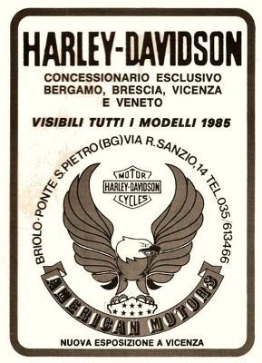 1985 Harley-Davidson non Numero Uno