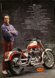 1986 Pubblicit Harley-Davidson Carlo Talamo