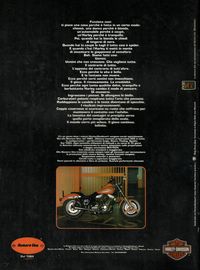 1994 pubblicità Harley-Davidson Harley Davidson Carlo Talamo