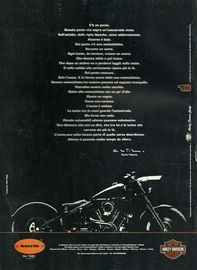 1994 pubblicit Harley-Davidson Harley Davidson Carlo Talamo