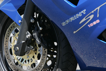 2005 Triumph Sprint ST Lancio Stampa Mondiale World Launch