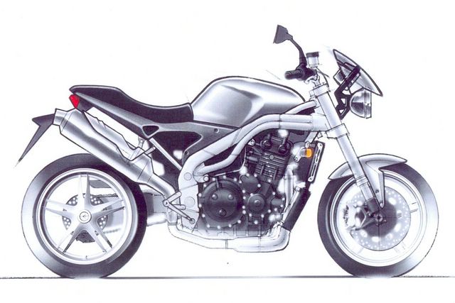 2003 Triumph Speed Triple MY2005 - Bozzetti