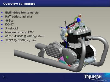 2011 Triumph Cruiser Lancio Stampa Italia America Speedmaster Thunderbird Storm