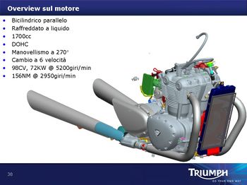 2011 Triumph Cruiser Lancio Stampa Italia America Speedmaster Thunderbird Storm