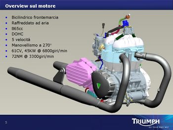 2011 Triumph Cruiser Lancio Stampa Italia America Speedmaster Thunderbird Storm