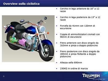 2011 Triumph Cruiser Lancio Stampa Italia America Speedmaster Thunderbird Storm