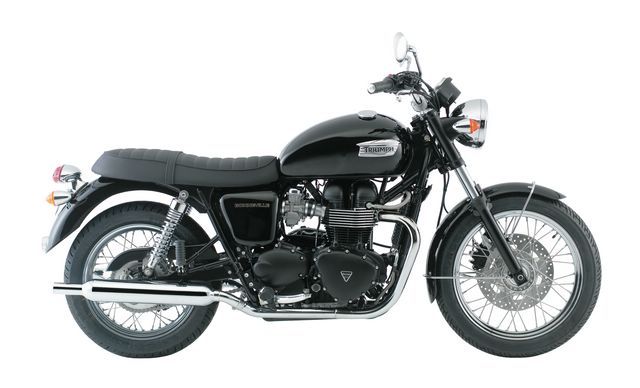 2008 Triumph Bonneville Black