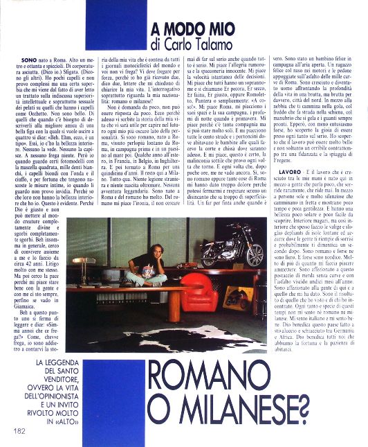 1994 Carlo Talamo In moto A Modo Mio