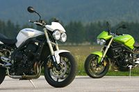 2007 Triumph Street Triple Lancio Mondiale Garda