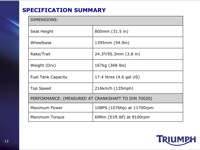 2007 Triumph Speed Triple Presentation