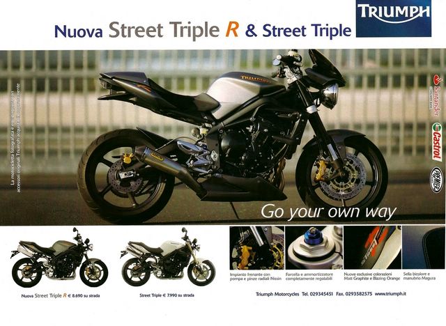 2008 Triumph Street Triple R