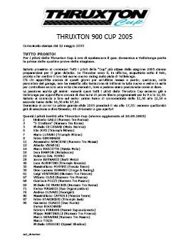 Triumph Thruxton Cup