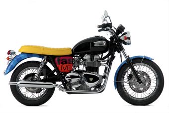 2005 Triumph Bonneville Paul Smith Live Fast