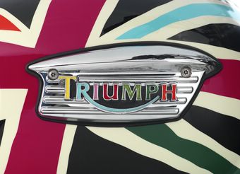 2005 Triumph Bonneville Paul Smith Union Jack