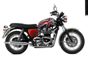 2005 Triumph Bonneville Paul Smith Union Jack