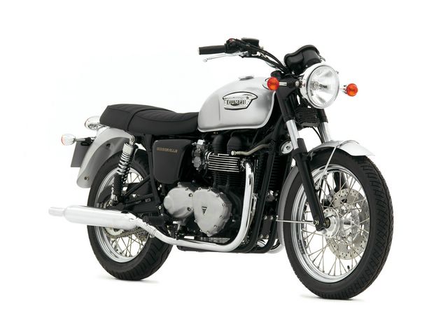 2007 Triumph Bonneville Alu Silver