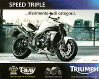 2010 Triumph Pubblicità Speed Triple