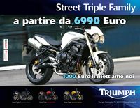 2010 Triumph Pubblicità Street Triple