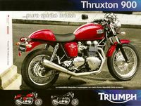 2010 Triumph Pubblicità Thruxton