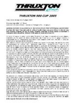 Triumph Thruxton Cup
