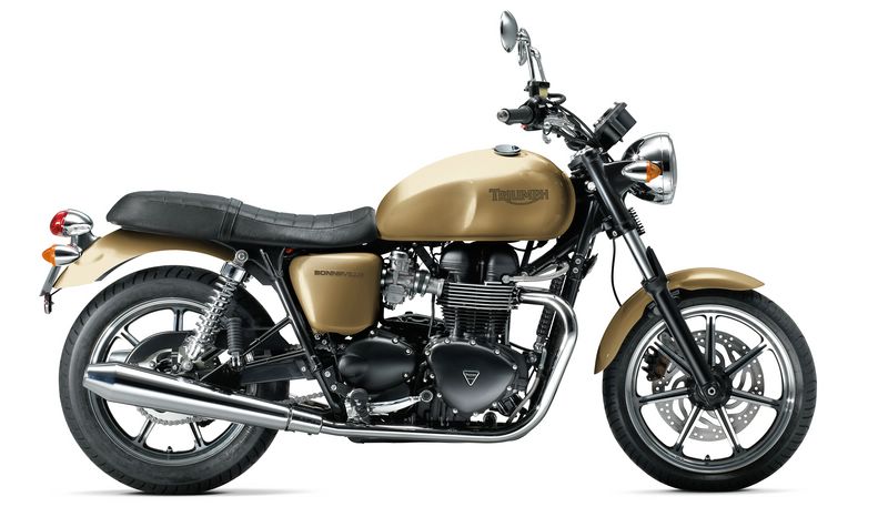 MY2012 - Triumph Bonneville "Aurum Gold"