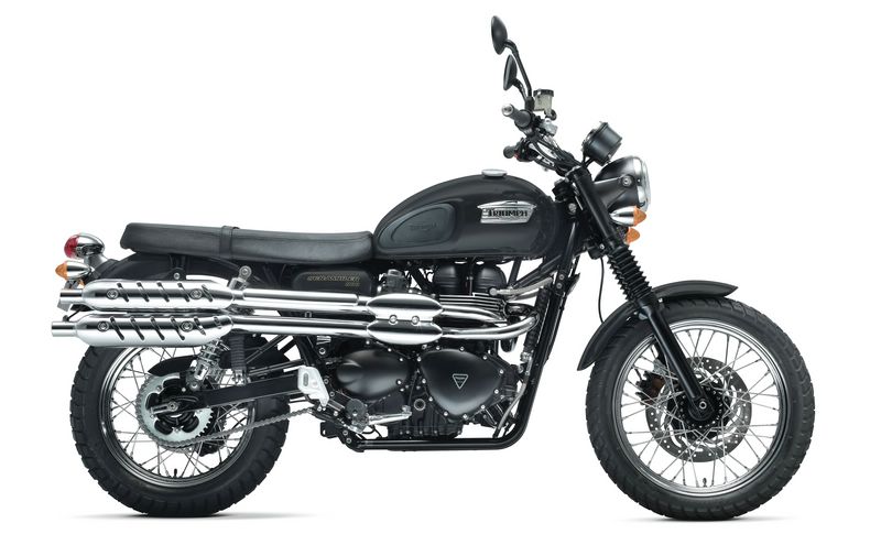 MY2012 - Triumph Scrambler 900 "Matt Black"